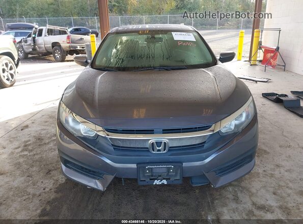 2HGFC2F58JH549427 2018 HONDA CIVIC Серый Вид задней части салона