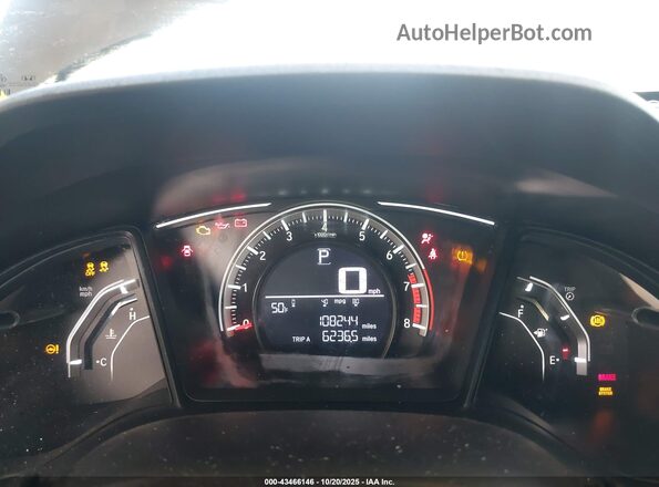 2HGFC2F58JH549427 2018 HONDA CIVIC Серый Вид задних сидений