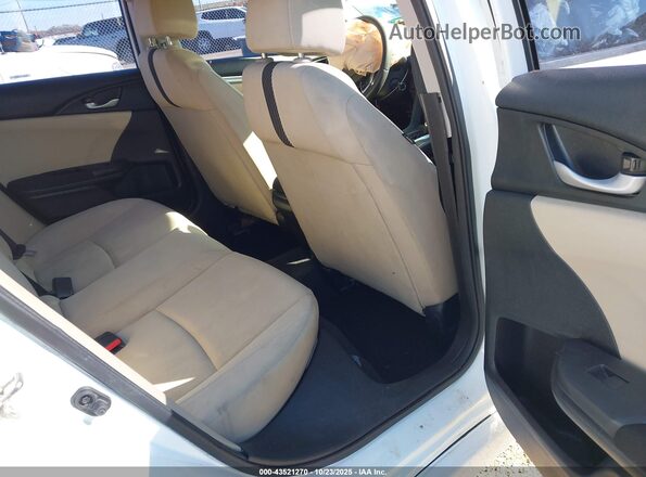 2HGFC2F58JH575509 2018 HONDA CIVIC White Вид наклейки з VIN-кодом