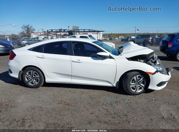 2HGFC2F58JH575509 2018 HONDA CIVIC White Вид задньої частини салону