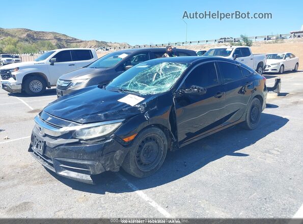 2HGFC2F59JH558346 2018 HONDA CIVIC Black Front left