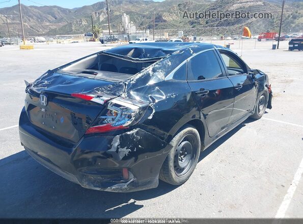 2HGFC2F59JH558346 2018 HONDA CIVIC Black Rear right
