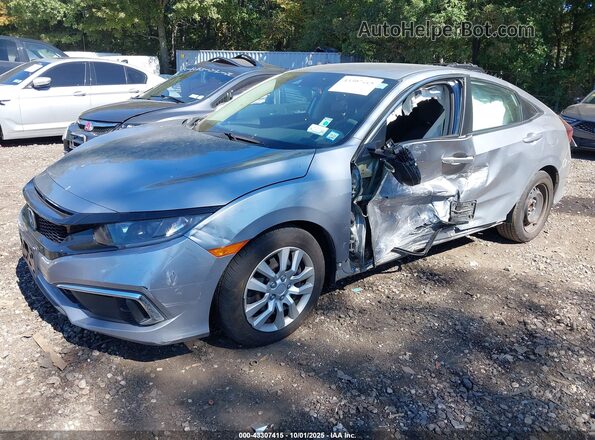 2HGFC2F60LH523626 2020 HONDA CIVIC Gray Դիմացի տեսք