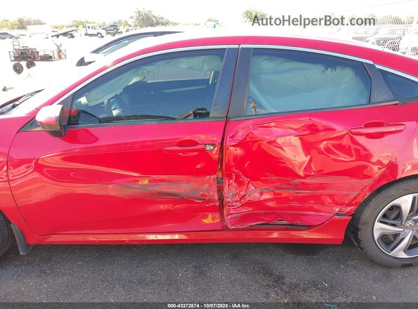 2HGFC2F61LH552004 2020 HONDA CIVIC Red Սալոնի 360 աստիճան տեսք