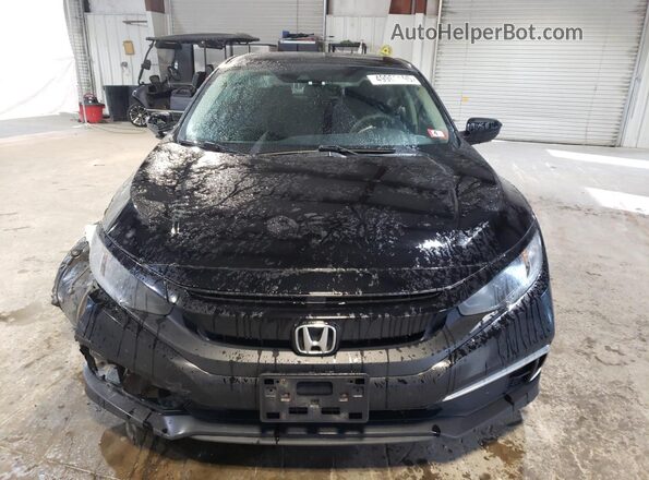 2HGFC2F62LH535308 2020 HONDA CIVIC Black Widok z przodu