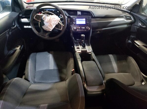 2HGFC2F62LH535308 2020 HONDA CIVIC Black Widok deski rozdzielczej