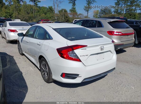2HGFC2F62LH580944 2020 HONDA CIVIC White Задня ліва чверть