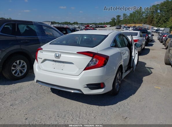 2HGFC2F62LH580944 2020 HONDA CIVIC White Задня права чверть