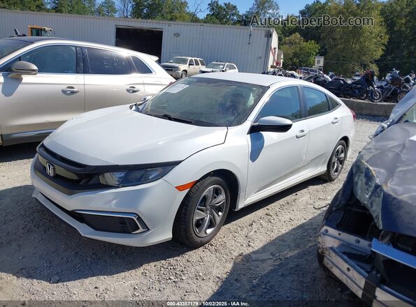 2HGFC2F62LH580944 2020 HONDA CIVIC White Панорамний вид салону 360°