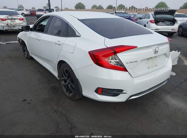 2HGFC2F64LH537030 2020 HONDA CIVIC White Rear left
