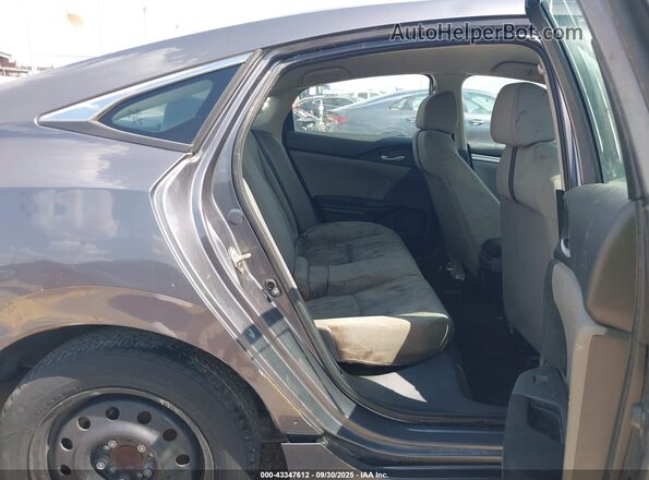 2HGFC2F66LH506068 2020 HONDA CIVIC Gray VIN կոդի պիտակի տեսք