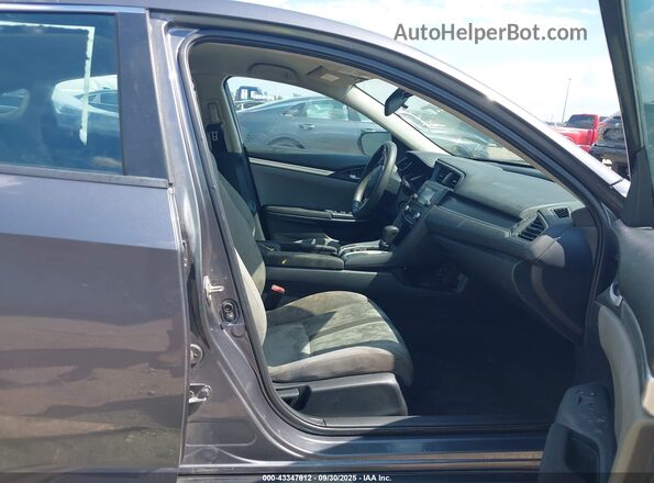 2HGFC2F66LH506068 2020 HONDA CIVIC Gray Սալոնի դիմացի տեսք