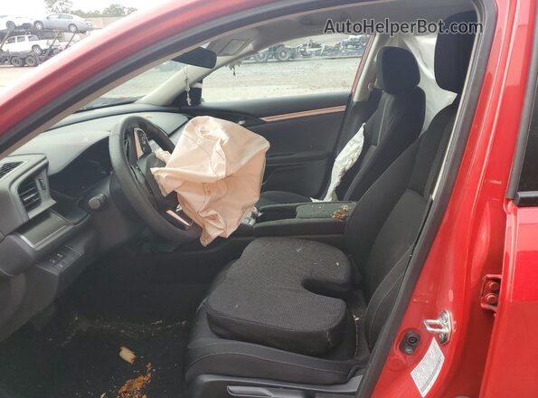 2HGFC2F67LH528175 2020 HONDA CIVIC Красный Вид салона спереди