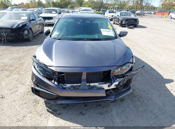 2HGFC2F69LH547438 2020 HONDA CIVIC Gray Widok zestawu wskaźników