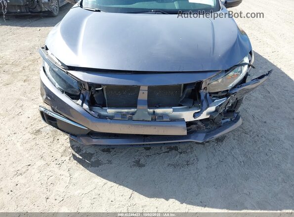 2HGFC2F69LH547438 2020 HONDA CIVIC Gray Widok z przodu