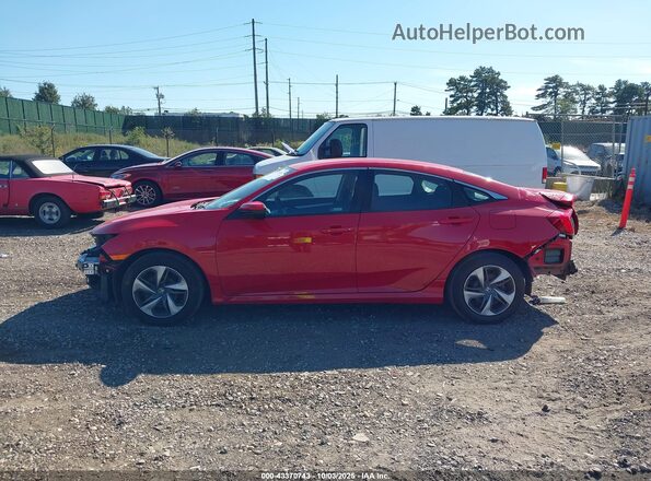 2HGFC2F69LH563509 2020 HONDA CIVIC Красный Панорамный вид салона 360°