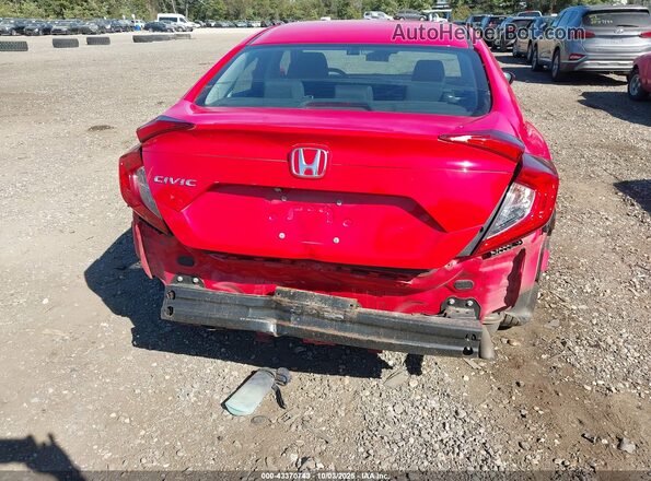 2HGFC2F69LH563509 2020 HONDA CIVIC Красный 