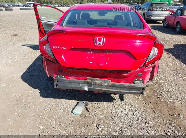2HGFC2F69LH563509 2020 HONDA CIVIC Красный Вид спереди