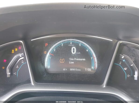 2HGFC2F7XJH515278 2018 HONDA CIVIC Gray უკანა სავარძლების ხედი