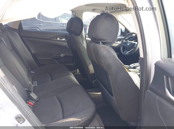 2HGFC2F7XJH515278 2018 HONDA CIVIC Gray VIN კოდის სტიკერის ხედი