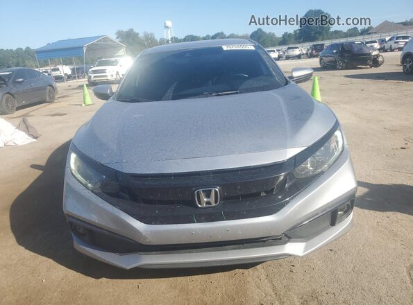 2HGFC2F80LH523112 2020 HONDA CIVIC Gray Դիմացի տեսք