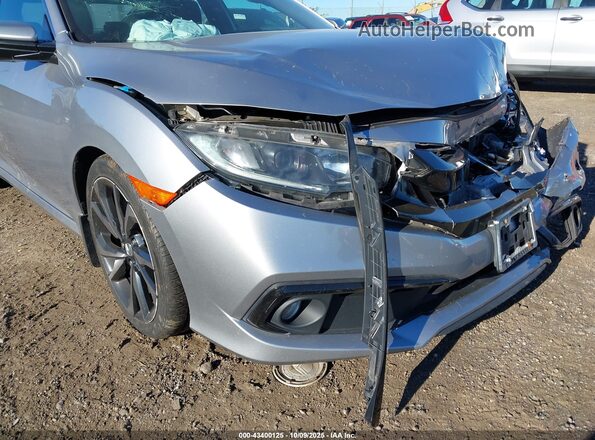 2HGFC2F83LH512704 2020 HONDA CIVIC Silver Դիմացի տեսք