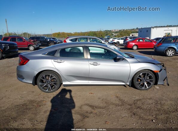 2HGFC2F83LH512704 2020 HONDA CIVIC Silver Սալոնի հետևի տեսք