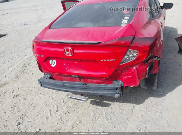 2HGFC2F83LH524903 2020 HONDA CIVIC Red წინა ხედი