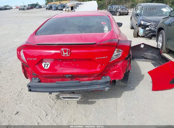 2HGFC2F83LH524903 2020 HONDA CIVIC Red 
