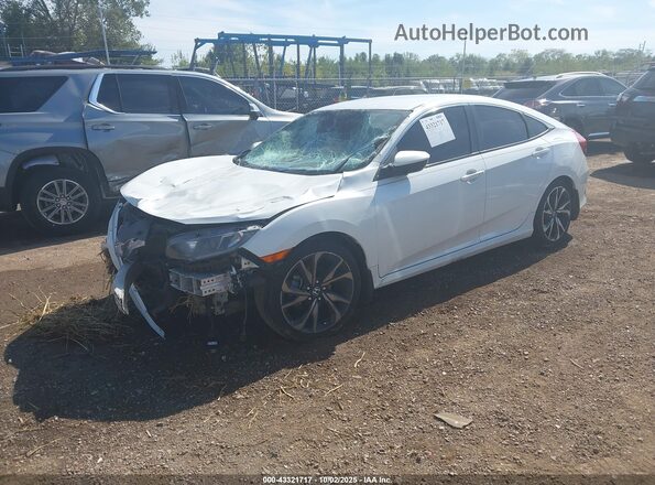 2HGFC2F85LH523168 2020 HONDA CIVIC White Передня ліва чверть