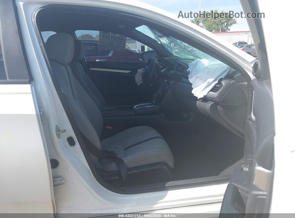 2HGFC2F85LH523168 2020 HONDA CIVIC White Вид салону спереду