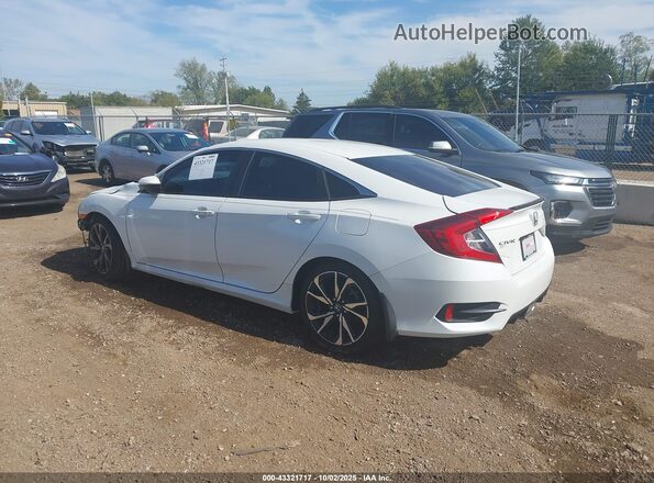 2HGFC2F85LH523168 2020 HONDA CIVIC White Задня ліва чверть