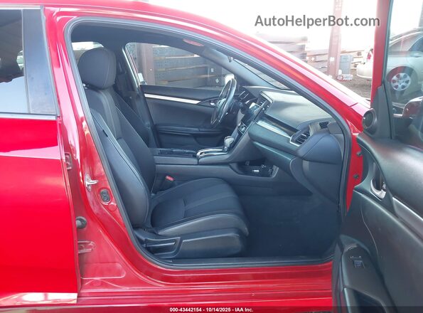 2HGFC2F85LH586089 2020 HONDA CIVIC Red Widok wnętrza z przodu