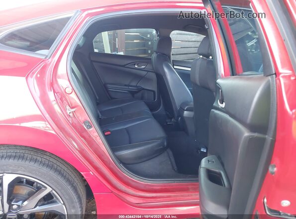 2HGFC2F85LH586089 2020 HONDA CIVIC Red Widok naklejki z numerem VIN