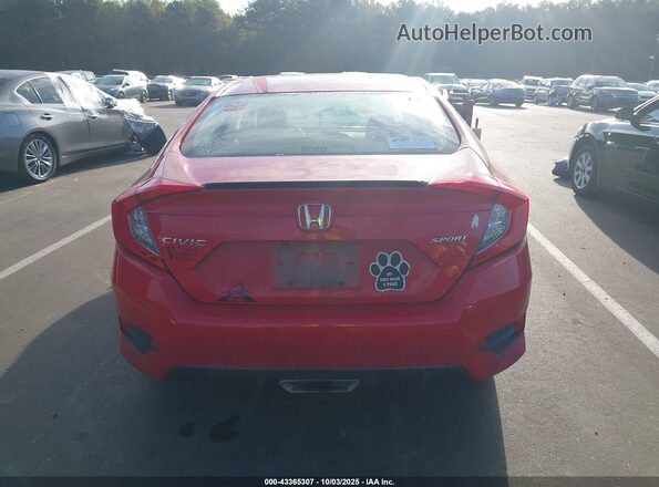 2HGFC2F88LH580822 2020 HONDA CIVIC Красный 