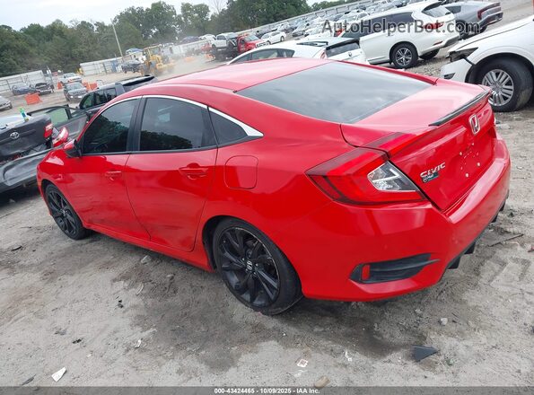 2HGFC2F88MH546462 2021 HONDA CIVIC Red 