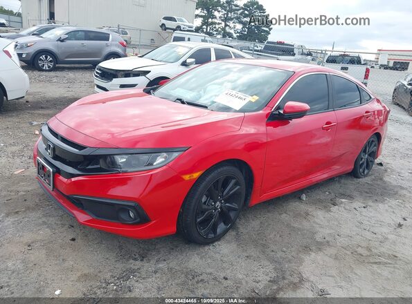 2HGFC2F88MH546462 2021 HONDA CIVIC Red 