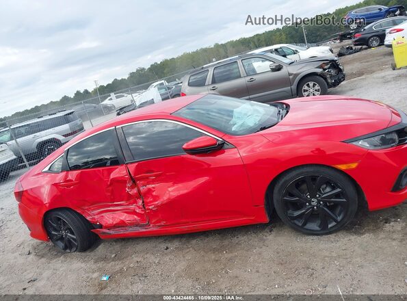 2HGFC2F88MH546462 2021 HONDA CIVIC Red 