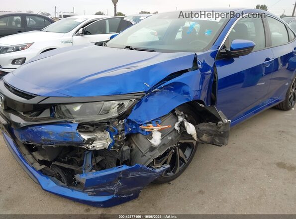 2HGFC2F89LH547215 2020 HONDA CIVIC Blue Դիմացի տեսք