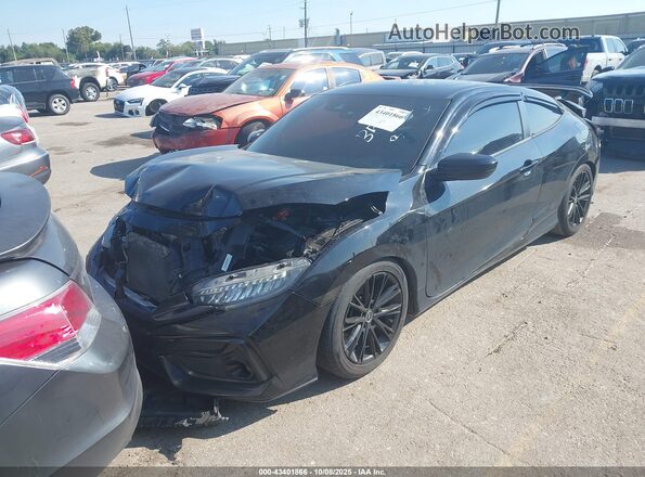 2HGFC3A55LH752677 2020 HONDA CIVIC Black Front left