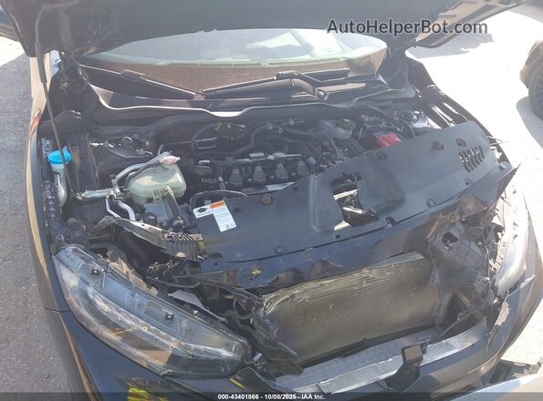 2HGFC3A55LH752677 2020 HONDA CIVIC Black Rear view