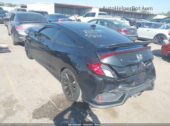 2HGFC3A55LH752677 2020 HONDA CIVIC Black Rear left