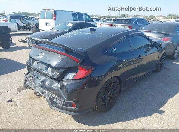 2HGFC3A55LH752677 2020 HONDA CIVIC Black Rear right