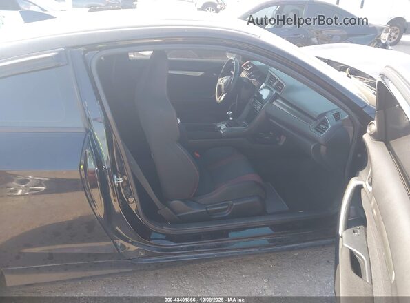 2HGFC3A55LH752677 2020 HONDA CIVIC Black Front interior view