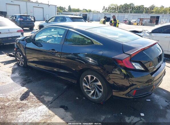 2HGFC4B63LH300126 2020 HONDA CIVIC Black Trasero izquierdo