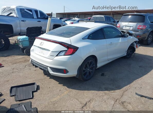 2HGFC4B81LH302331 2020 HONDA CIVIC White Trasero derecho