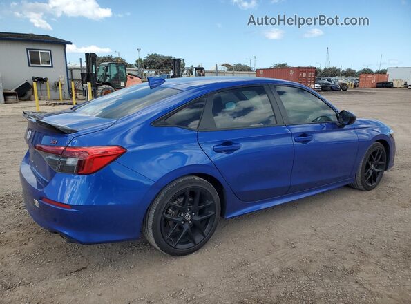 2HGFE1E59PH475370 2023 HONDA CIVIC Blue Trasero derecho