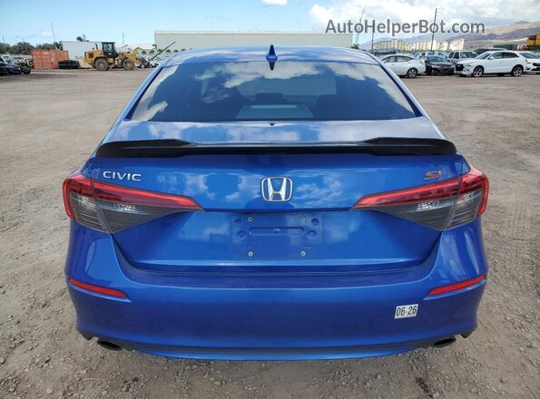 2HGFE1E59PH475370 2023 HONDA CIVIC Blue Vista trasera