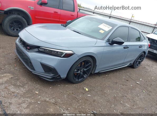 2HGFE1E5XNH475245 2022 HONDA CIVIC Синий Передняя левая четверть