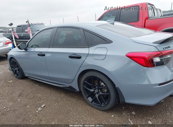 2HGFE1E5XNH475245 2022 HONDA CIVIC Синий Панорамный вид салона 360°